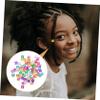 Angoily 100pcs Dreadlocks Cuffs Shape Hair Braids Aluminum Dreadlock Accessories for Stylish Hair Extensions and Hairstyles view 4