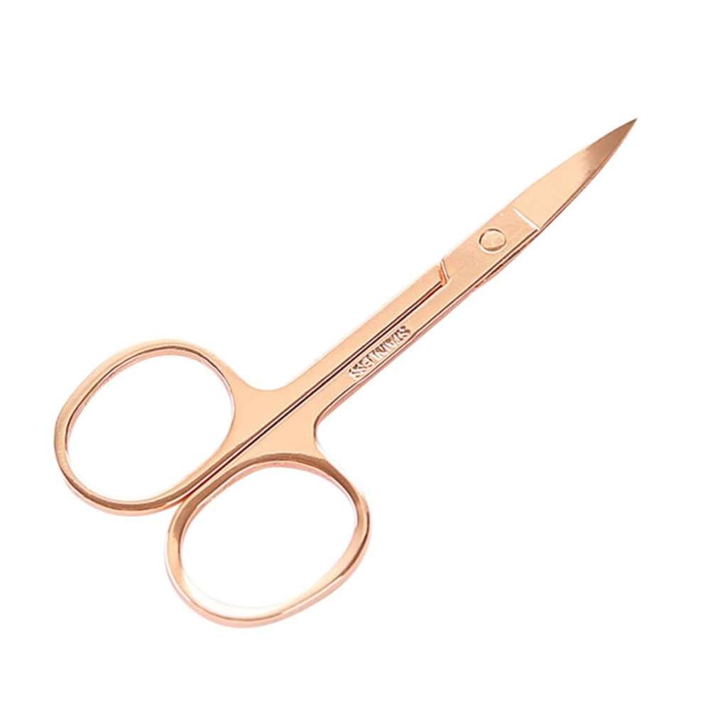 Angoily Scissors Stainless Steel Nose Hair Eyebrow Trimmer Safe Rounded Edges Finish