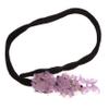 balacoo 1pc Chic Hair Donut Bun Maker Pearl Petal Updo Tool for Women Simple Hair Styling Accessory for Messy Buns and Elegant Hairstyles Long- Unique Design view 1