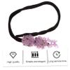 balacoo 1pc Chic Hair Donut Bun Maker Pearl Petal Updo Tool for Women Simple Hair Styling Accessory for Messy Buns and Elegant Hairstyles Long- Unique Design view 3