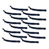 Angoily 30pcs Men Hair Ties Elastic Knotted Headbands No Crease Hair Bands Ponytail Holder Sports Headband view 1