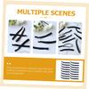 Angoily 30pcs Men Hair Ties Elastic Knotted Headbands No Crease Hair Bands Ponytail Holder Sports Headband view 2