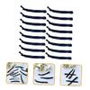 Angoily 30pcs Men Hair Ties Elastic Knotted Headbands No Crease Hair Bands Ponytail Holder Sports Headband view 4