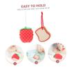 Angoily 2pcs Colorful Bath Sponge for Boys and Girls Gentle Body Scrubber Natural Exfoliating Properties for Showers and view 3
