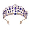 balacoo Luxurious Rhinestone Bridal Crown Headpiece Baroque Wedding Headdress for Bride Perfect Bridal Shower Decorations view 1