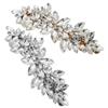 Angoily 2pcs Rhinestone Spring Hair Clips for Girls for Straight Curly Ponytail Braid Styles view 1