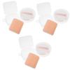 Angoily 6pcs Candy Makeup Sponges Dual-use Face Powder Puff for Women Easy to Clean for Wet Dry Application for Home Salon Use view 1
