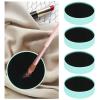 NOLITOY 8pcs Makeup Brush Cleaning Sponge Pad Reusable Eye Shadow Brush Cleaner for Easy Cosmetic Removal Portable and Scrubber Tool view 4