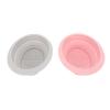 Cosmetic Brush Cleaning Bowl Set Portable and Reusable, Foldable Silicone Makeup Brush Cleansing Mat for Women and Girls view 3