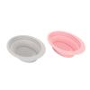 Cosmetic Brush Cleaning Bowl Set Portable and Reusable, Foldable Silicone Makeup Brush Cleansing Mat for Women and Girls view 4