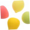 Angoily 4pcs Fruit Beauty Egg Powder Makeup Accessories for Women Portable Powder Puff Dry Wet Foundation view 2