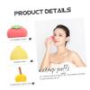 Angoily 4pcs Fruit Beauty Egg Powder Makeup Accessories for Women Portable Powder Puff Dry Wet Foundation view 3