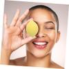 Angoily 4pcs Fruit Beauty Egg Powder Makeup Accessories for Women Portable Powder Puff Dry Wet Foundation view 4