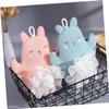 Angoily 3pcs Bath Gloves for Shower Mitt Glove Body Exfoliator Spa Massage Mitt Scrub Wash Bath Scubs for Soft Smooth Revitalized Skin view 3