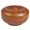 FOMIYES 3pcs Men Shaving Bowl Lid Shaving Soap Bowl for Men Beard Soap Storage Wooden for Home Barber Shop view 3