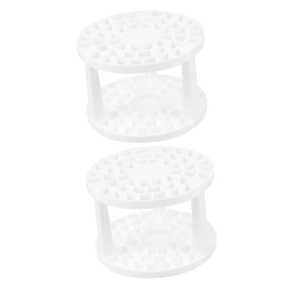balacoo 2pcs Detachable Makeup Brush Holder Quirky Storage Rack Makeup Brush Organizer