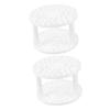 balacoo 2pcs Detachable Makeup Brush Holder Quirky Storage Rack Makeup Brush Organizer view 1