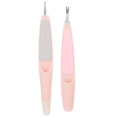 FOMIYES 1set Nail Cuticle Remover and Pusher Tool Multi-purpose Manicure Supply for Professional Nail Art and Grooming Cuticle Trimmer Dotting Tool for Easy Use Portable Design