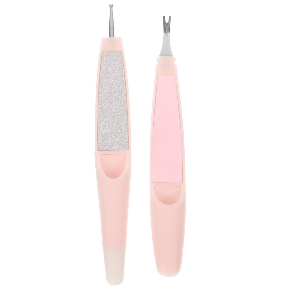 FOMIYES 1set Nail Cuticle Remover and Pusher Tool Multi-purpose Manicure Supply for Professional Nail Art and Grooming Cuticle Trimmer Dotting Tool for Easy Use Portable Design