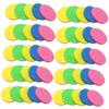 Angoily 150pcs Round Cellulose Makeup Removal Sponges Cleansing Pads for Gentle Exfoliation and Oil Removal Soft Facial Wash Sponges for Daily Use view 1