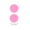 Angoily 150pcs Round Cellulose Makeup Removal Sponges Cleansing Pads for Gentle Exfoliation and Oil Removal Soft Facial Wash Sponges for Daily Use view 4