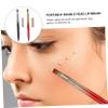 balacoo 6pcs Double-ended Lip Concealer Brush Retractable Makeup Brush Double-sided Facial for Mask Makeup view 3