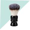 FOMIYES 2pcs Beard Cleaning Brush Soft Nylon Bristles and Resin Handle Portable Grooming Tool for Men for Beard Styling and Maintenance view 4