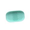balacoo 3pcs Makeup Brush Cleaning Plate Makeup Brush Scrubber Material Easy to Clean Compact Design view 4