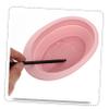 Balacoo 2 Sets Makeup Brush Cleaning Mounted Drying Rack Makeup Sponge Foldable Hangers Silicone Dish Sponge Brush Cleaner Mat Brush Cleaner Pad Makeup Puff Drying Beauty Egg Fabric Tool, 19.5x19.5cm view 3