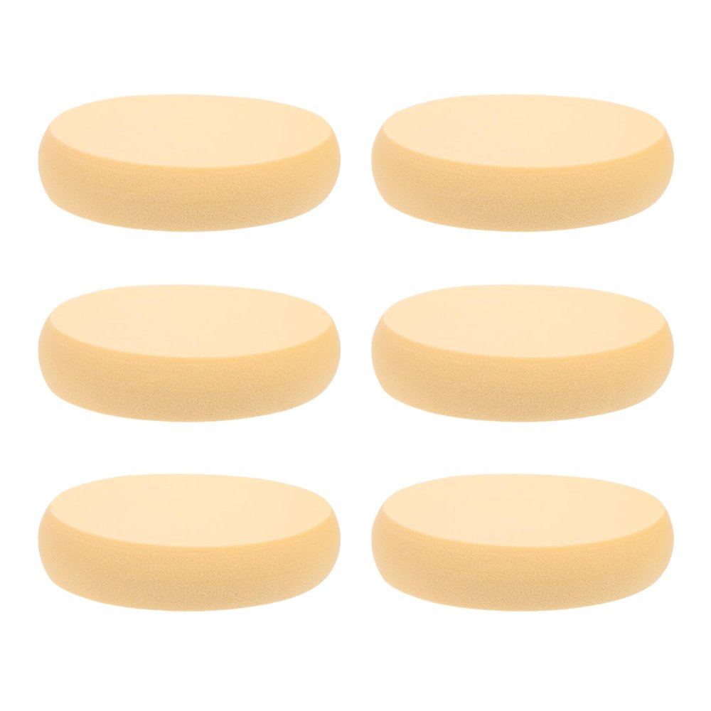 Balacoo 18 Pcs Puff Face Sponge for Makeup Loose Sponge Compact Powder Puffs Beauty Sponges Mini Sponges Makeup Dual-use Powder Puff Girl Hydrophilic Polyurethane Loose Powder, Yellow