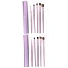 balacoo 10pcs Professional Makeup Brush Eye Shadow Brush Women Eye Shadow Makeup Tool Lipstick Applicator view 1
