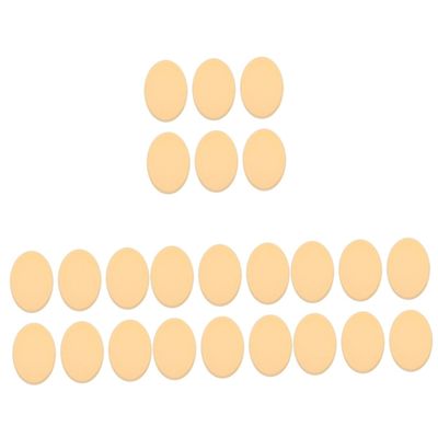 balacoo 24pcs Makeup Accessory Loose Powder Puff Face Sponges for Cosmetics Blending Resistance
