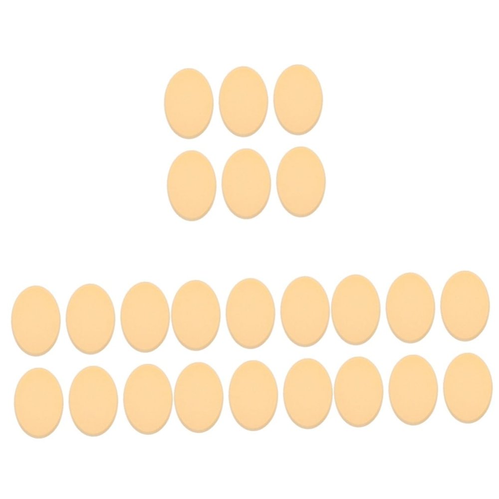 balacoo 24pcs Makeup Accessory Loose Powder Puff Face Sponges for Cosmetics Blending Resistance