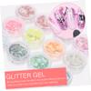 Balacoo Sets Glitter Highlighter Makeup Body Face Glitter Speckles Neon Body Face Sequins Hair Sequins Gel Boxes view 4