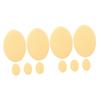balacoo 10pcs Oval Makeup Puff Wet Sponge Applicators for Loose Powder Blush Liquid Foundation for Birthdays Mother Day Valentine Day view 1