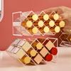 ABOOFAN 2pcs Clear Acrylic Lipstick Organizer Stylish Makeup Display Holder for Vanity Capacity Lip Gloss Storage and Lightweight Design for Desk and Dresser Use view 2