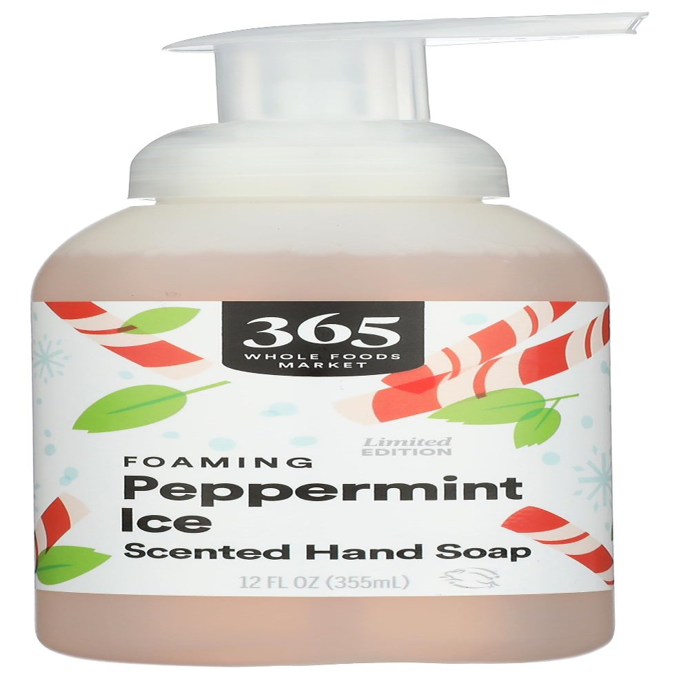 365 by Whole Foods Market, Foaming Hand Soap, Peppermint Ice, 12 Fl Oz