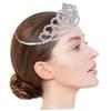 Beaupretty Bridal Shower Favors Rhinestone Crown Comb Wedding Headpiece for Bride view 1