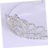 Beaupretty Bridal Shower Favors Rhinestone Crown Comb Wedding Headpiece for Bride view 3