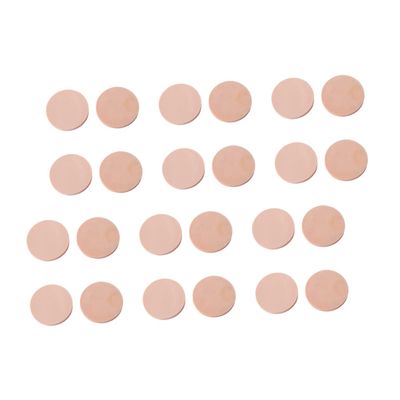 Beaupretty 24pcs Makeup Sponge Round Latex Cotton Facial Cleansing Pads for Makeup Removal and Daily Skincare Absorbent Skin-friendly for Wet Dry Use