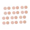 Beaupretty 24pcs Makeup Sponge Round Latex Cotton Facial Cleansing Pads for Makeup Removal and Daily Skincare Absorbent Skin-friendly for Wet Dry Use view 1