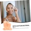 Beaupretty 24pcs Makeup Sponge Round Latex Cotton Facial Cleansing Pads for Makeup Removal and Daily Skincare Absorbent Skin-friendly for Wet Dry Use view 3