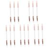 balacoo 15pcs Double Headed Makeup Brush Korean Eyeshadow Applicator Silicone Head Brush Tool for Women view 1