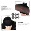 balacoo 30pcs Invisible Hairnets Elastic Dancer Hairnets for Hair Buns Fine Mesh Design for for Dancers and Performers Easy to Adjust and Almost Invisible view 2