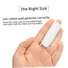 FRCOLOR 300pcs Makeup Pads for Face Daily Use Makeup Remover Exfoliating Soft Texture view 3