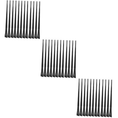 FRCOLOR 36pcs Eye Makeup Brush Angled Eyebrow Eyeliner and Concealer Brushes for Professional Makeup Application Lightweight and Tools for Home and Salon Use