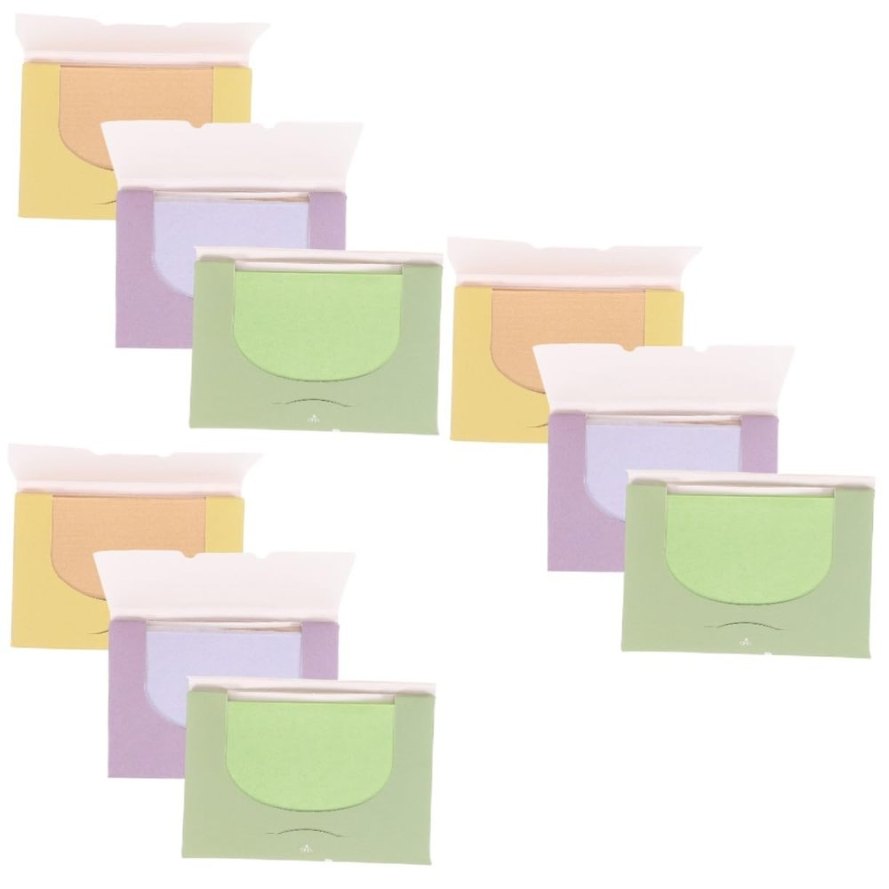 FRCOLOR 3sets Facial Oil-absorbing Paper for Oily Skin Blotting Paper for Oily Skin Face Oil Cleansing Sheets