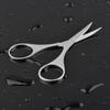 balacoo 2 Pcs Stainless Steel Nose Hair Trimmer Eyebrow Trimmer Household, Medium, Silver, 557307W0FX view 2