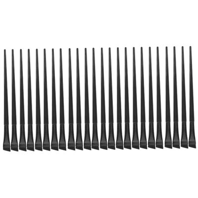 Balacoo 24 Pcs Eyeliner Brush Eye Shadow Brush Eyeshadow Brush Angled Brush Makeup Brush Eyebrow Brush Eyeliner Brush Fine Blender Brush Brow Brush Angled Girl's Eyeliner Brush Make up Set, Black