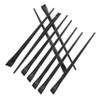 Balacoo 24 Pcs Eyeliner Brush Eye Shadow Brush Eyeshadow Brush Angled Brush Makeup Brush Eyebrow Brush Eyeliner Brush Fine Blender Brush Brow Brush Angled Girl's Eyeliner Brush Make up Set, Black view 3
